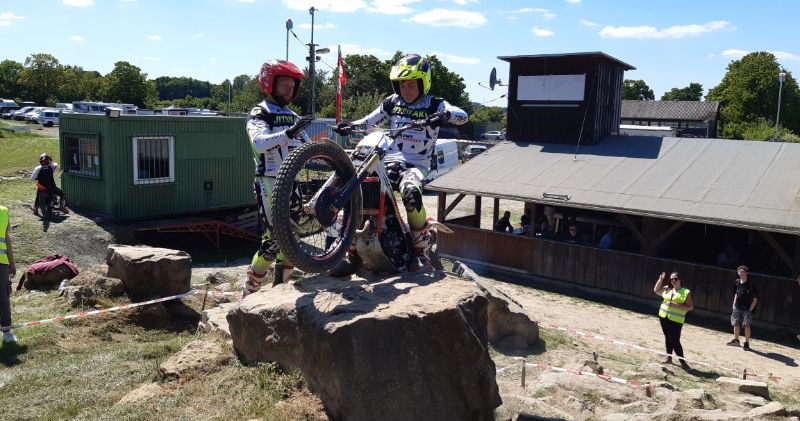 Sonnenbrand beim WTP in Werl