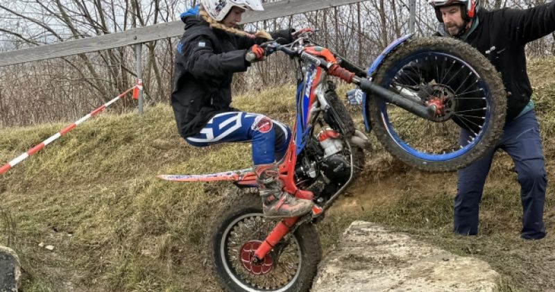 Frostig und dann angetaut, Wintertrial mit vielen zufriedenen Gesichtern