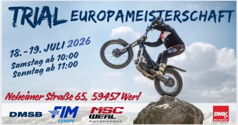 Erstinformation / Initial Information Trial European Championships 2026